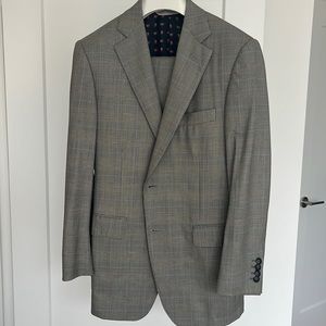 Samuelsohn. Prince of wales check suit.